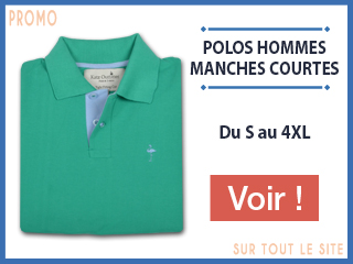 Polos homme manches courtes